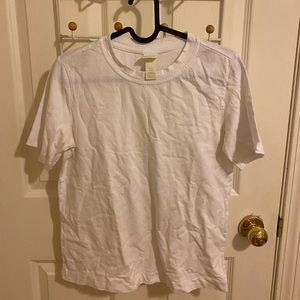 Basic white tee